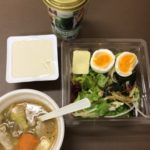 ローソンのごろごろ野菜豚汁を食べて温まった-196日目ボディメイク報告です-