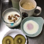 朝ごはんに定着しているキウイフルーツが好きなんです-383日目ボディメイク報告です-