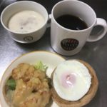 スープにパン、それも低糖質なものでお家昼ごはん2018.8.20-415日目ボディメイク報告です-