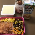 糖質0焼豚のボリュームで満足のお弁当ランチ2018.9.24-450日目ボディメイク報告です-
