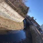 今年初めて外の空気を気持ちよく感じた理学療法での善福寺川沿い散歩2018.1.3