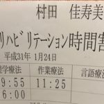 3週間ぶりのスタッフミーティングで予定通り・退院は2月中旬に決定・期待と不安2019.1.24
