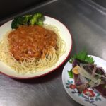 CarbOFF低糖質ミートーソースようやく食べられる嬉しさ麺はお馴染みのはごろもフーズポポロスパCarbOFF2018.10.24-480日目ボディメイク報告です-