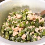 料理作るのが楽しくなってるけど、ついつい味見が増えてしまってるツナといんげんのサラダ2019.3.19