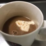バターココアもいいね、バターコーヒーにあきてしまったので作ってみたらあっさりとして美味しかった、これからは交互に飲むとあきがこないかも2019.4.10