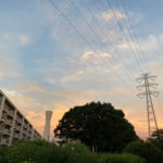 同じ場所の風景が朝と夕方ではこんなに違うものだと感じた2020.8.15